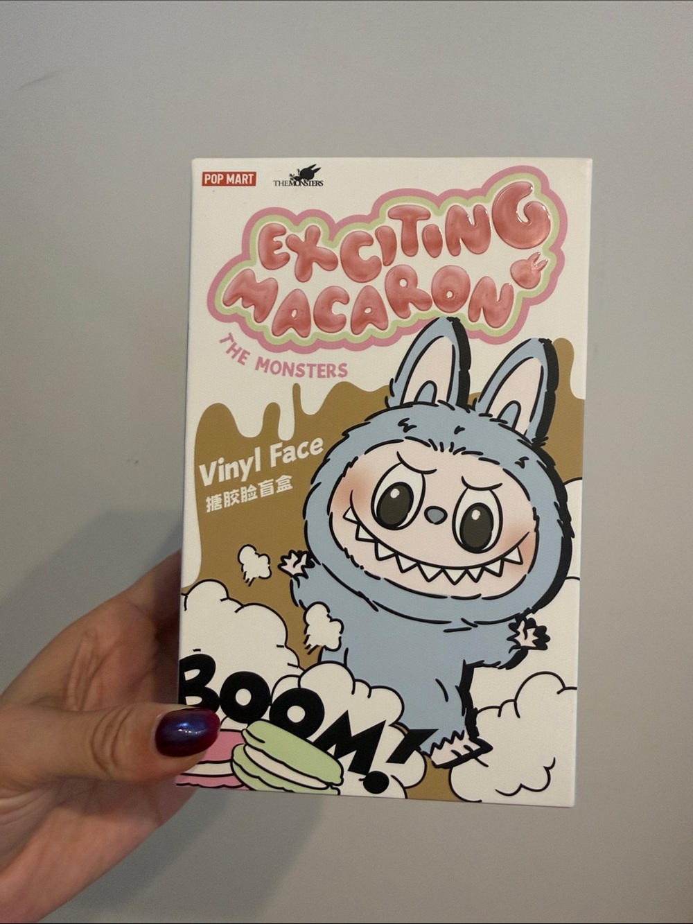 Labubu Exciting Macaron-  The Monsters - Soymilk - NEW never opened